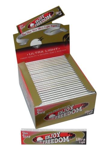 Enjoy Freedom Cartina Oro Slim Enjoy Freedom Cartina Oro Slim